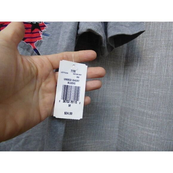 TYR Unisex Pro Swim Series Clovis 2019 Graphic Tee, Hether Gray - Picture 4 of 8